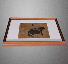 大连市书画装裱配框服务案例